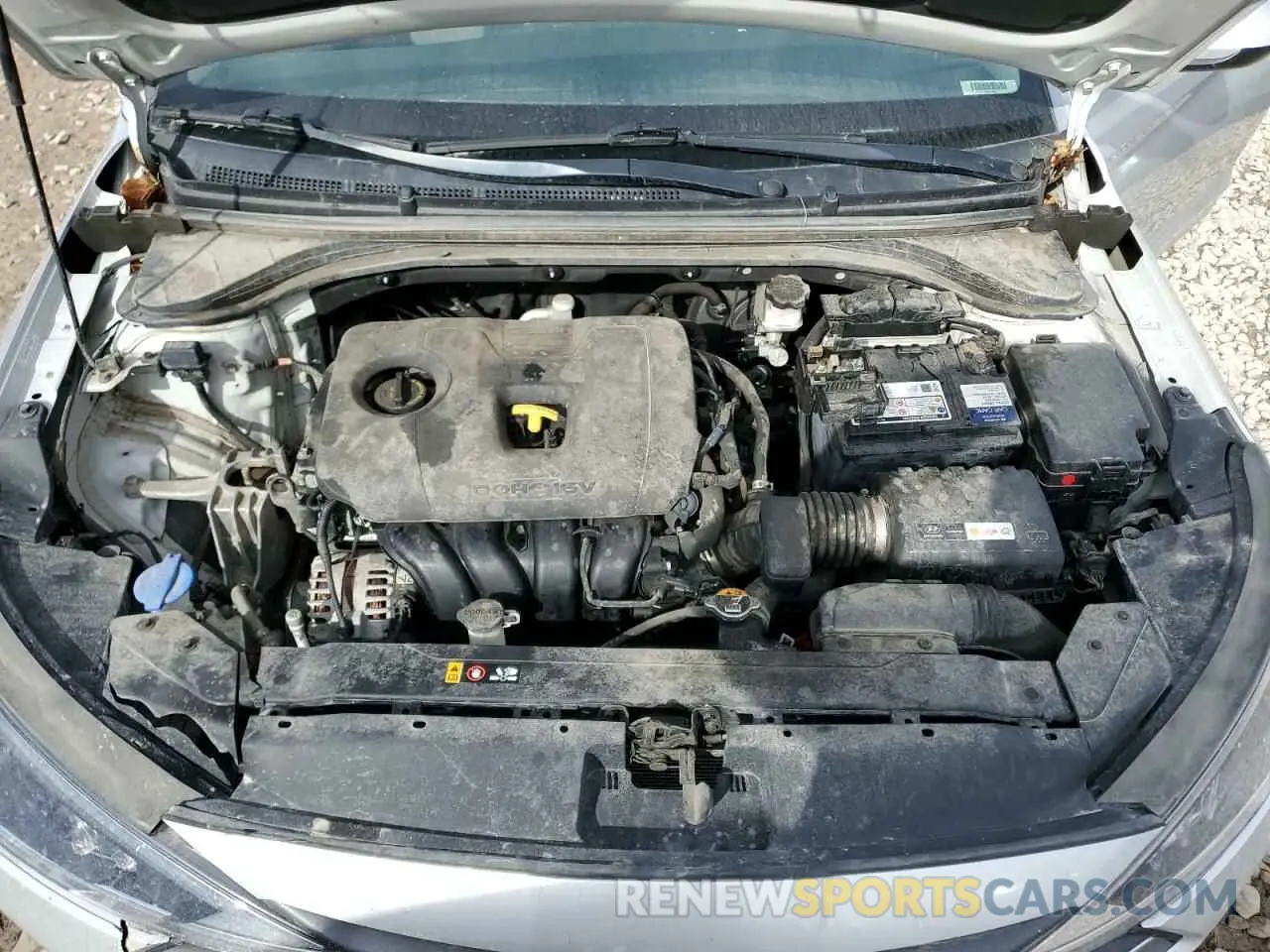13 Фотография поврежденного автомобиля KMHD84LF0KU887334 HYUNDAI ELANTRA 2019