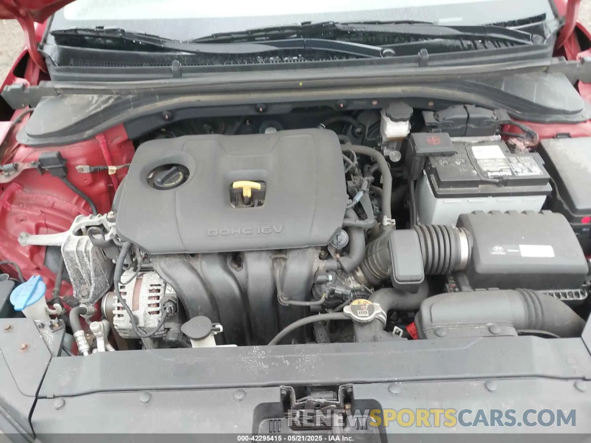 10 Photograph of a damaged car KMHD84LF1KU787565 HYUNDAI ELANTRA 2019