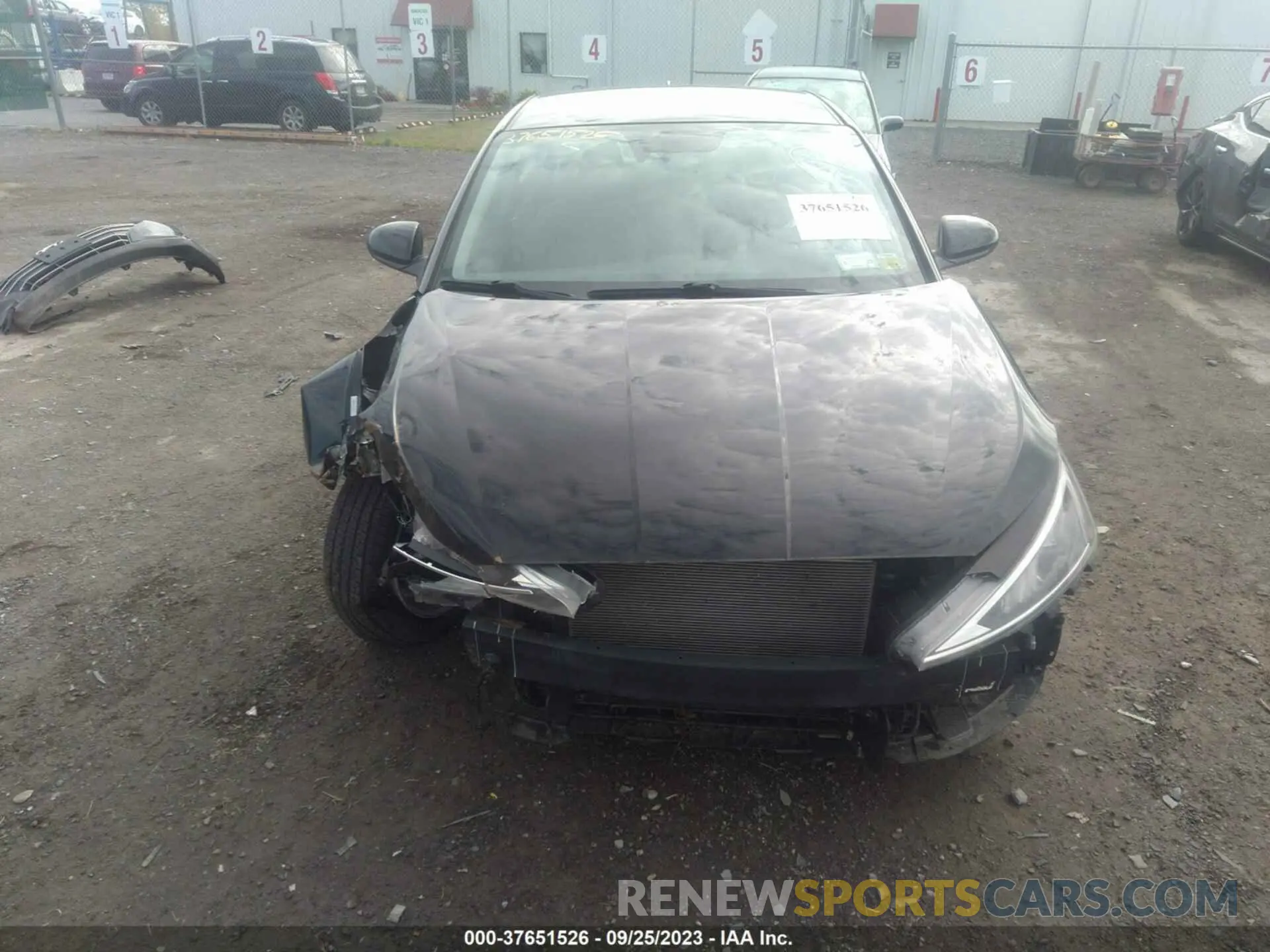 12 Photograph of a damaged car KMHD84LF1KU787761 HYUNDAI ELANTRA 2019