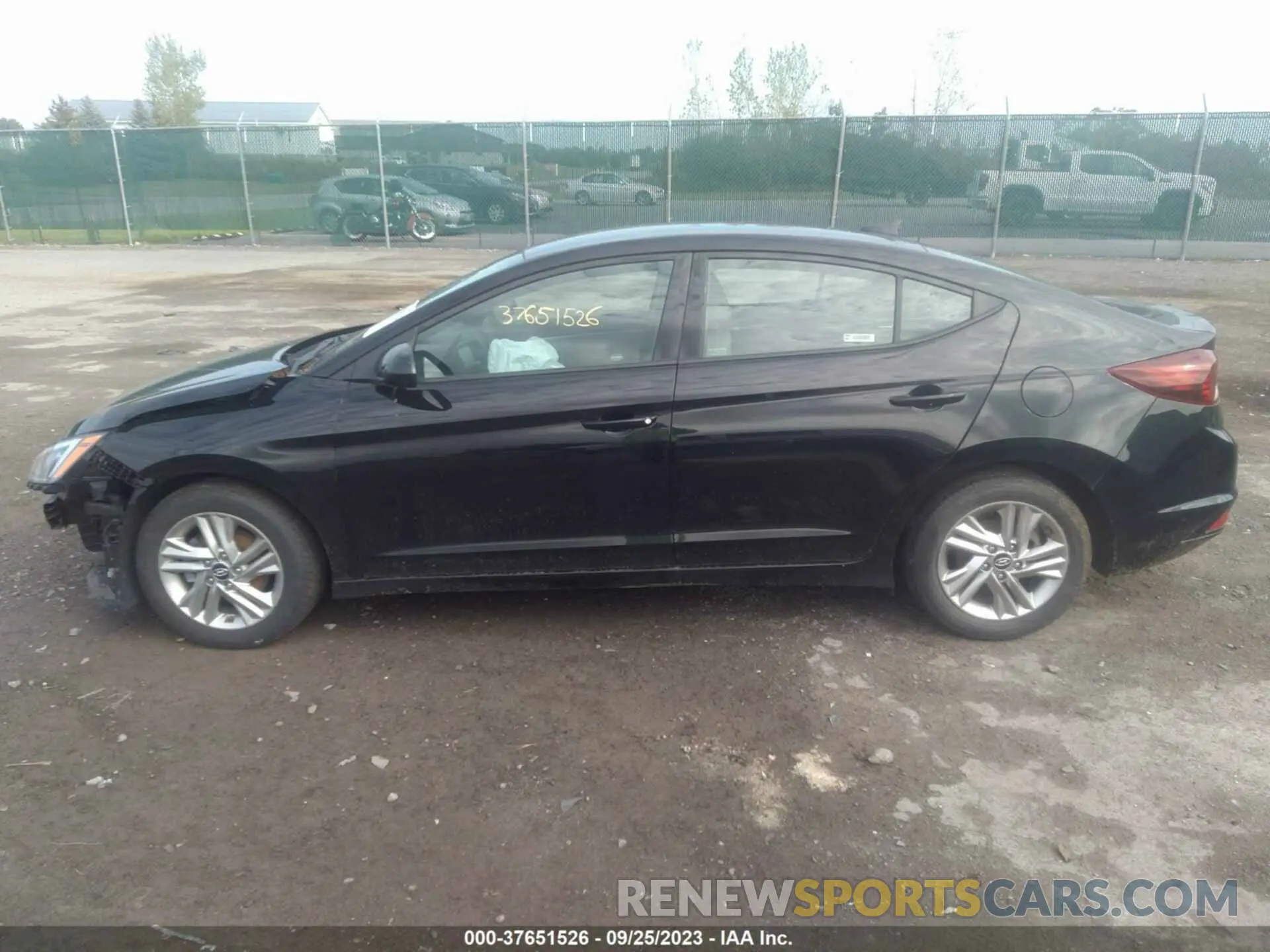 14 Photograph of a damaged car KMHD84LF1KU787761 HYUNDAI ELANTRA 2019