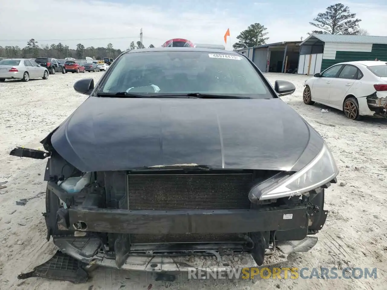 5 Photograph of a damaged car KMHD84LF2KU731120 HYUNDAI ELANTRA 2019