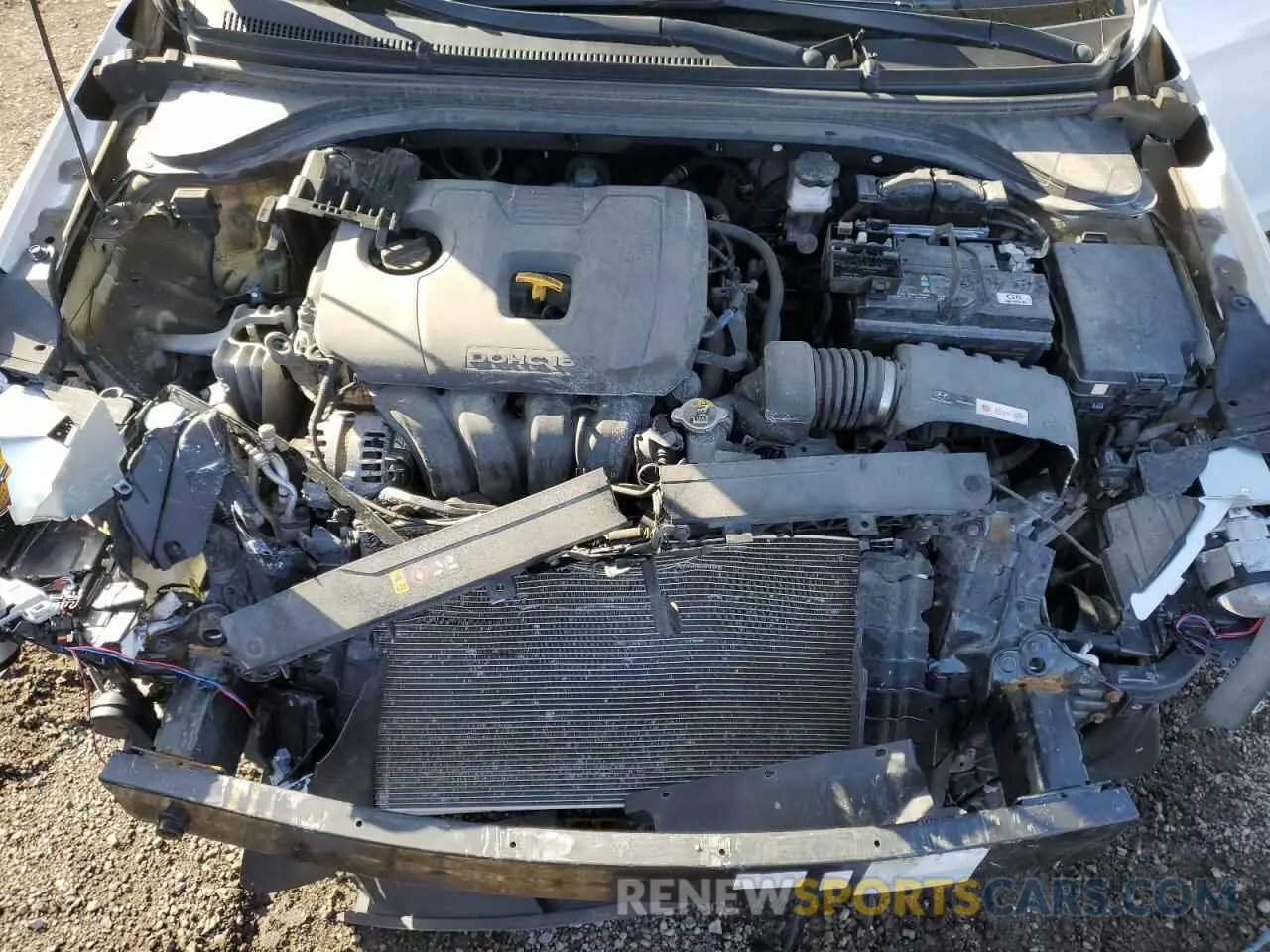 11 Photograph of a damaged car KMHD84LF2KU736107 HYUNDAI ELANTRA 2019
