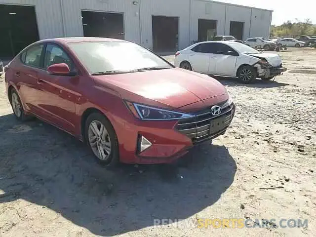 10 Photograph of a damaged car KMHD84LF2KU779913 HYUNDAI ELANTRA 2019