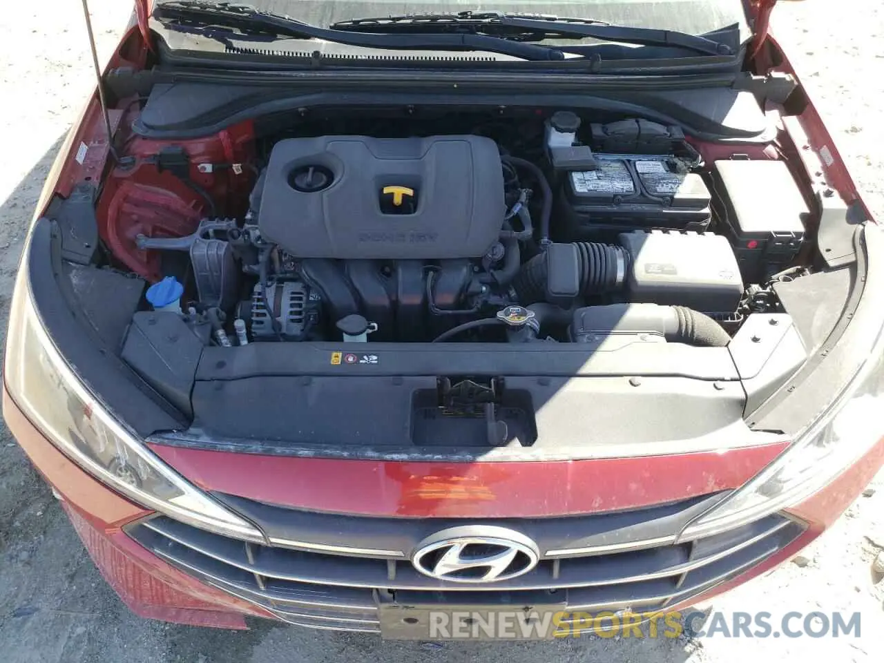 13 Photograph of a damaged car KMHD84LF2KU779913 HYUNDAI ELANTRA 2019