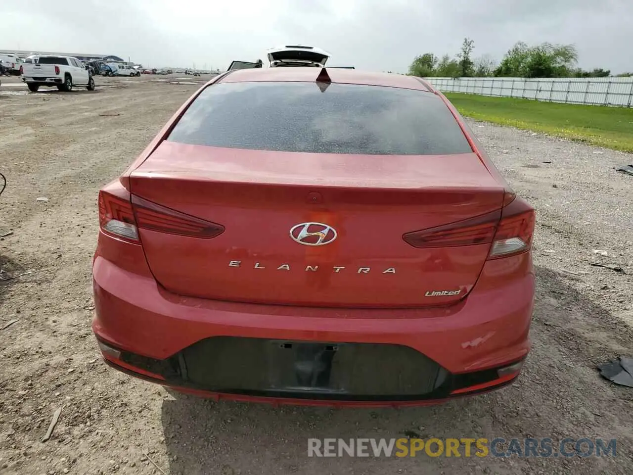 6 Photograph of a damaged car KMHD84LF2KU793584 HYUNDAI ELANTRA 2019