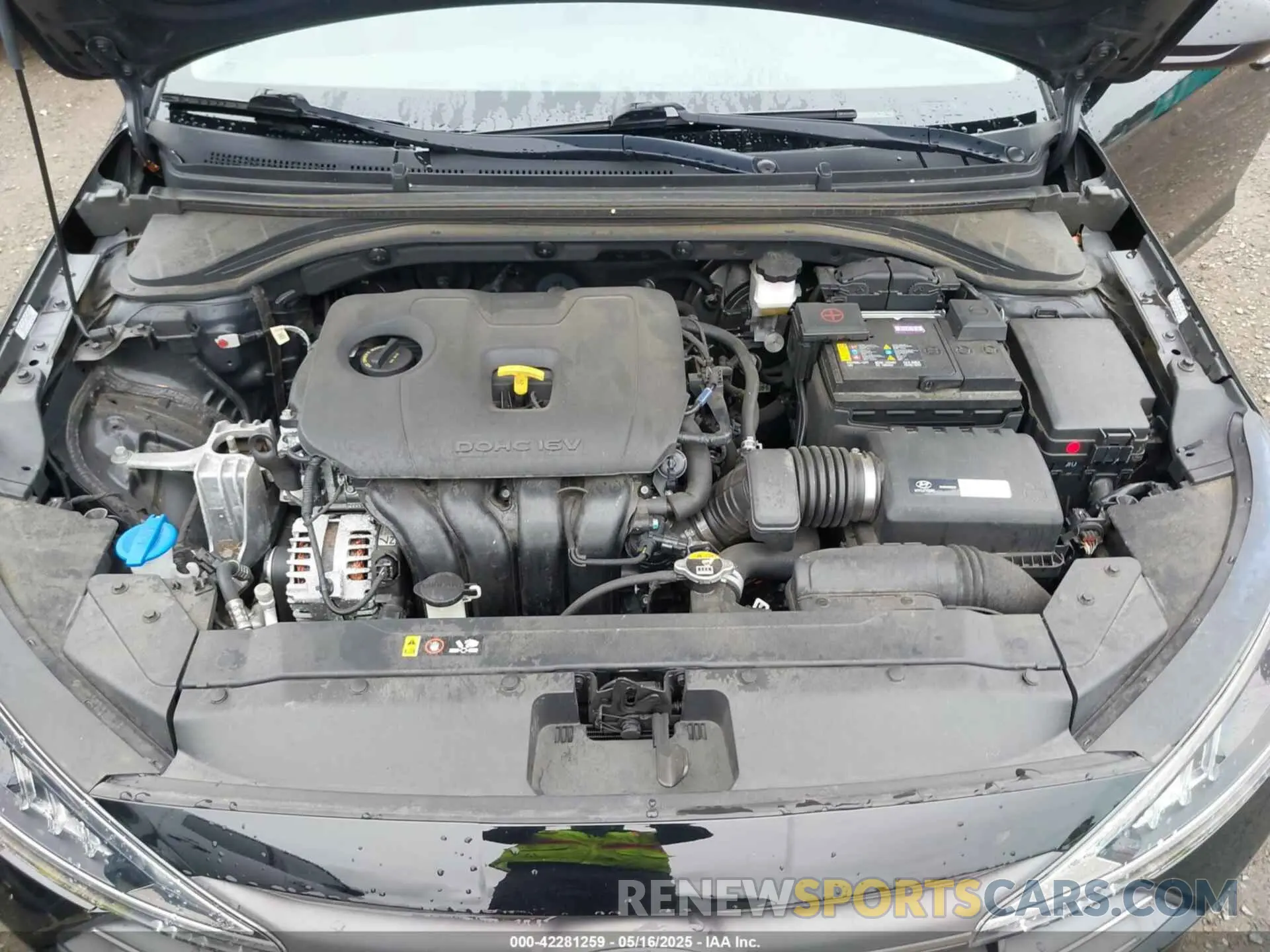 10 Photograph of a damaged car KMHD84LF2KU797912 HYUNDAI ELANTRA 2019