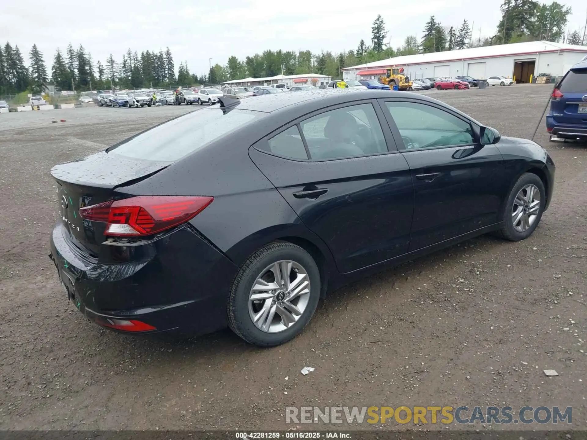 4 Photograph of a damaged car KMHD84LF2KU797912 HYUNDAI ELANTRA 2019