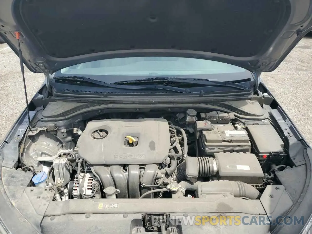 11 Photograph of a damaged car KMHD84LF2KU877758 HYUNDAI ELANTRA 2019