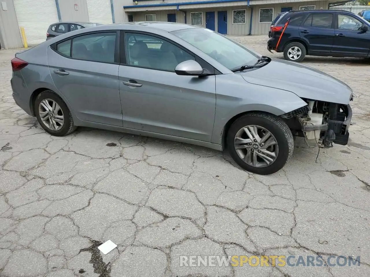 4 Photograph of a damaged car KMHD84LF4KU770078 HYUNDAI ELANTRA 2019