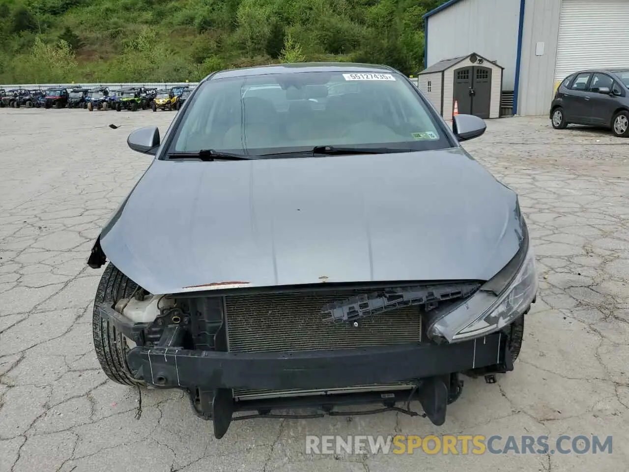 5 Photograph of a damaged car KMHD84LF4KU770078 HYUNDAI ELANTRA 2019