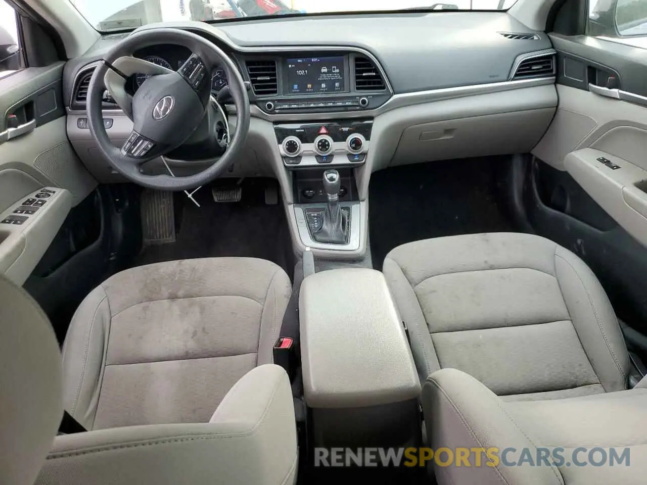 8 Photograph of a damaged car KMHD84LF4KU770078 HYUNDAI ELANTRA 2019