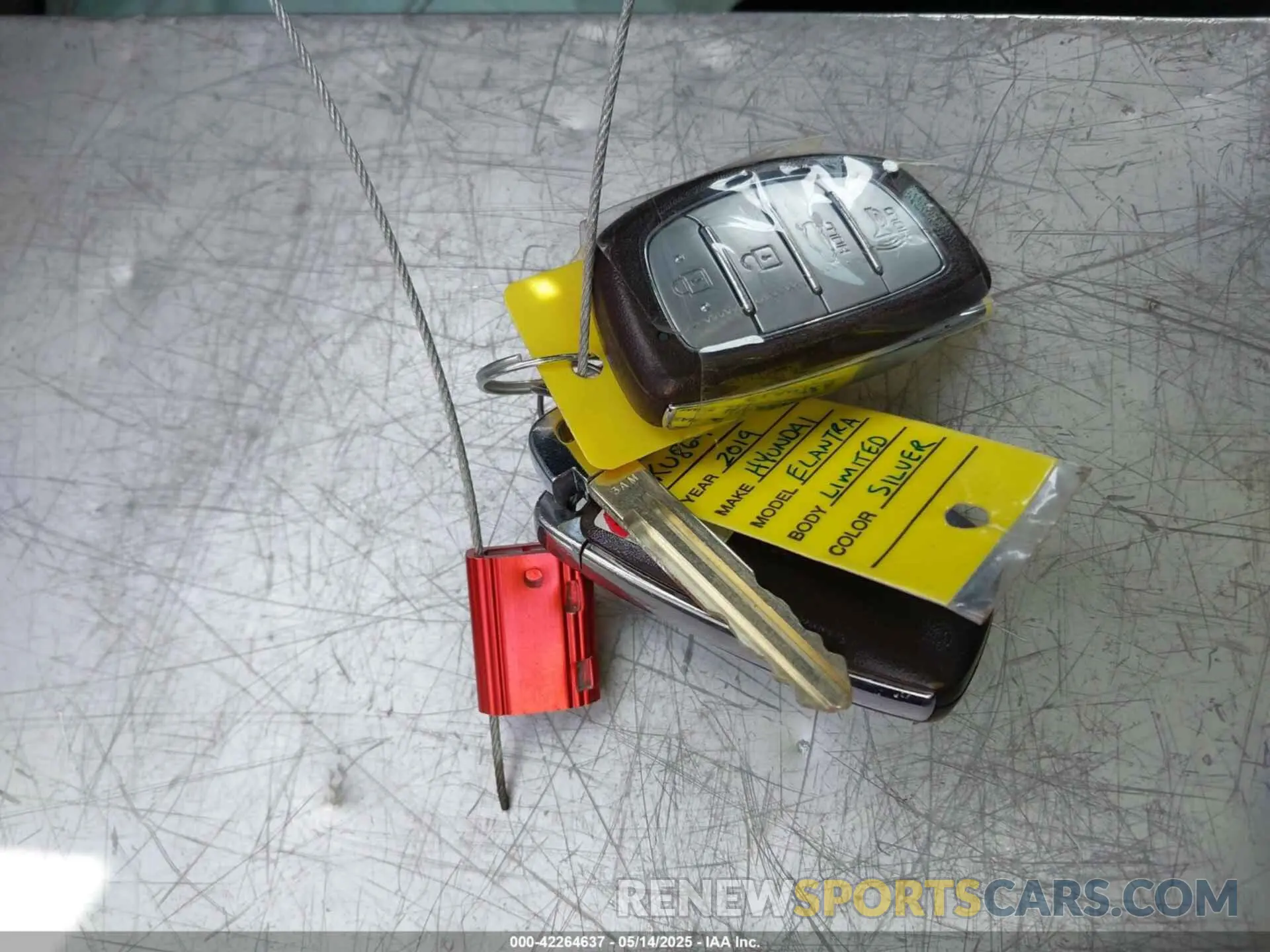 11 Photograph of a damaged car KMHD84LF4KU864915 HYUNDAI ELANTRA 2019