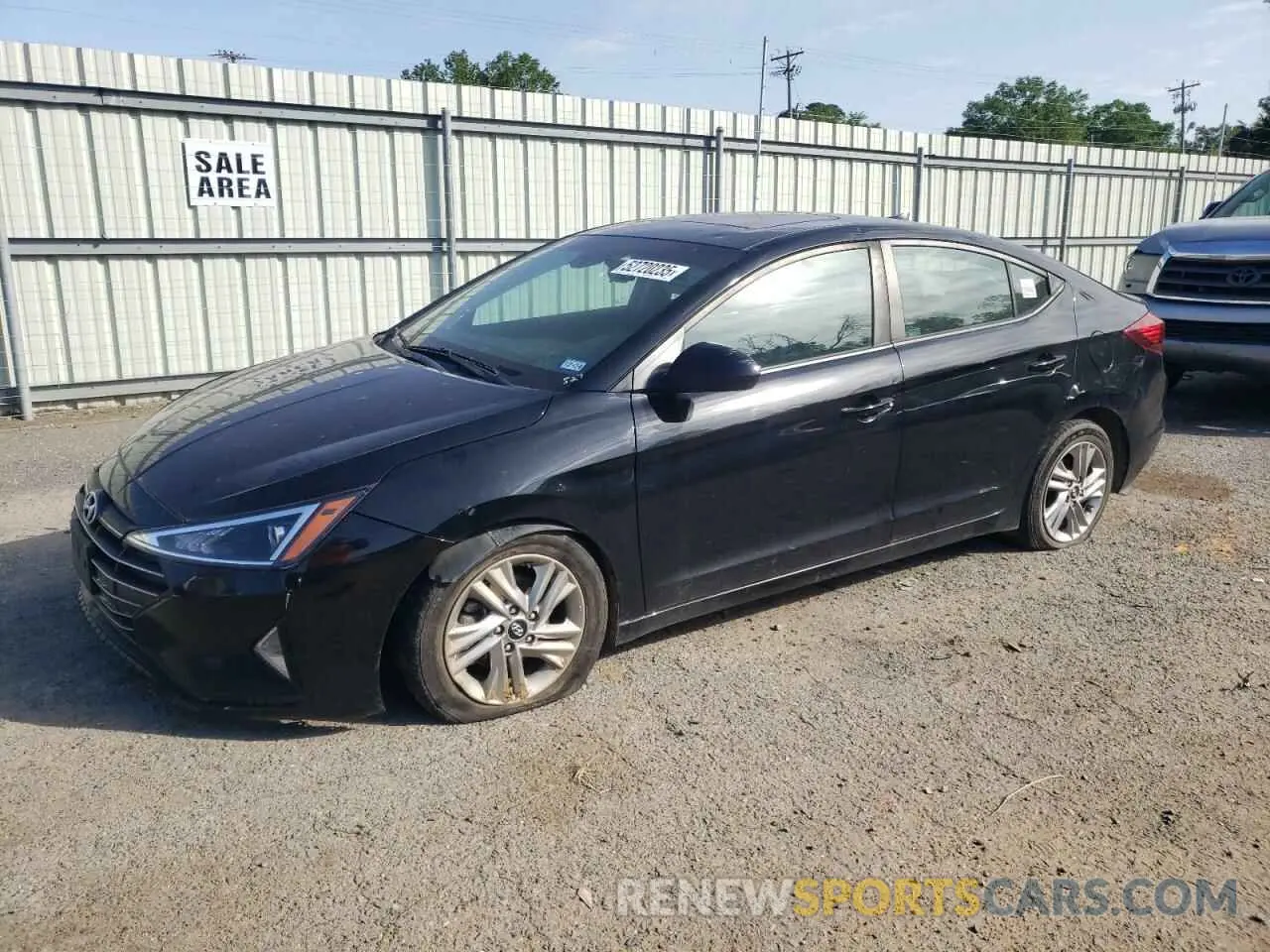 1 Фотография поврежденного автомобиля KMHD84LF5KU865667 HYUNDAI ELANTRA 2019