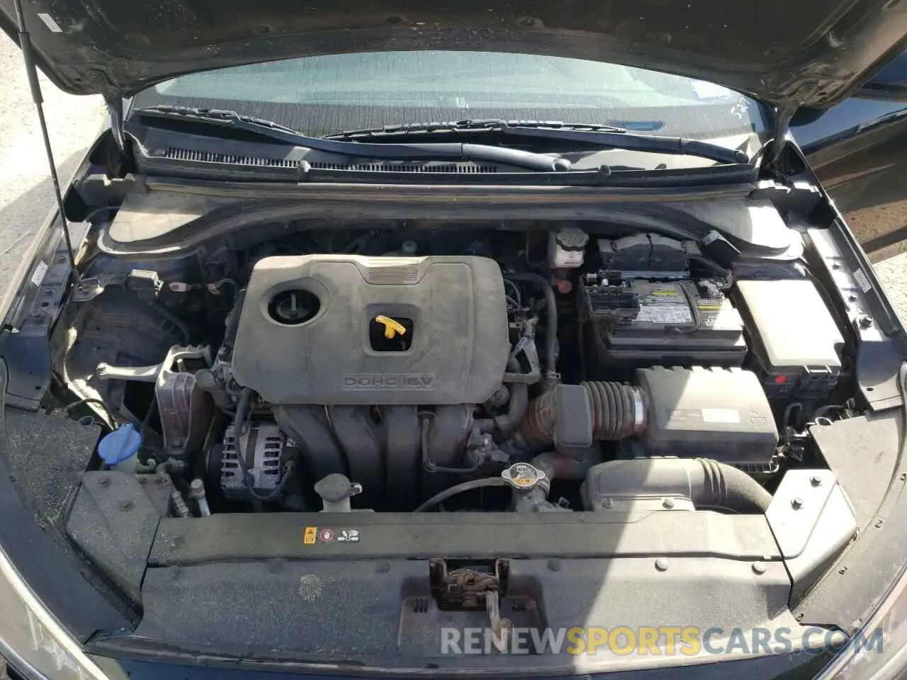 11 Фотография поврежденного автомобиля KMHD84LF5KU865667 HYUNDAI ELANTRA 2019