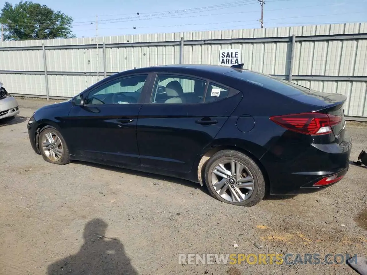 2 Фотография поврежденного автомобиля KMHD84LF5KU865667 HYUNDAI ELANTRA 2019