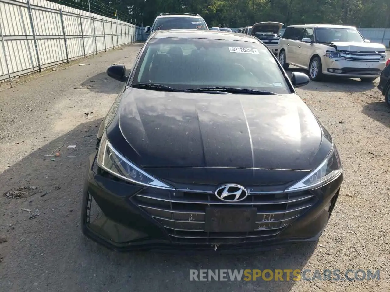 5 Фотография поврежденного автомобиля KMHD84LF5KU865667 HYUNDAI ELANTRA 2019
