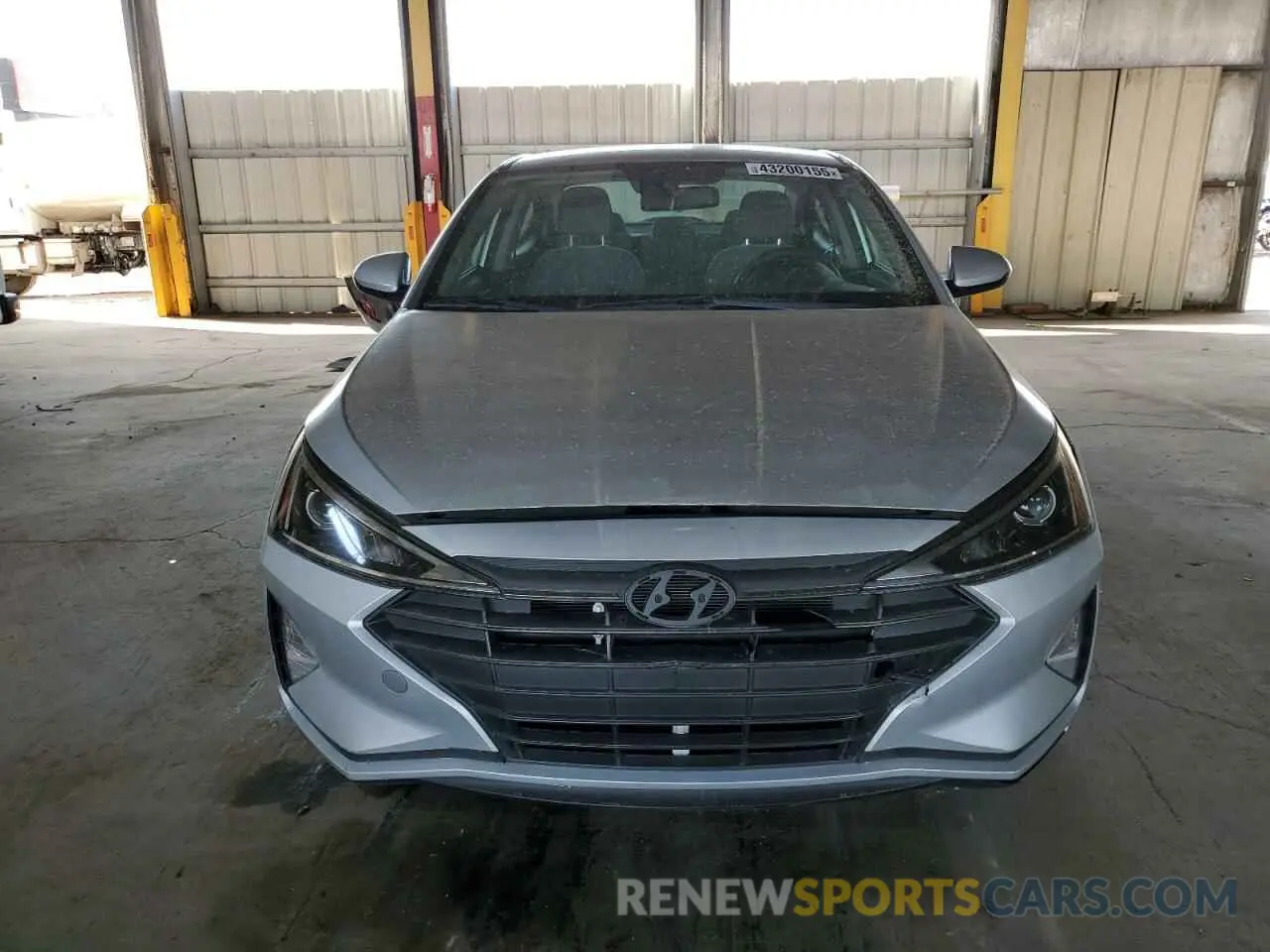 5 Photograph of a damaged car KMHD84LF6KU746140 HYUNDAI ELANTRA 2019