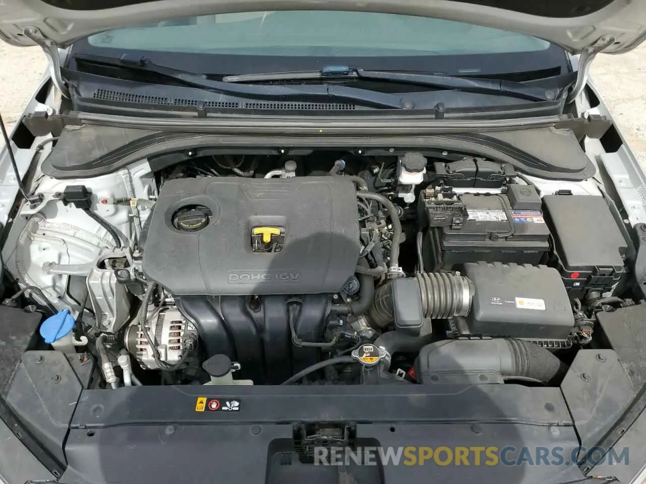 12 Photograph of a damaged car KMHD84LF6KU766419 HYUNDAI ELANTRA 2019