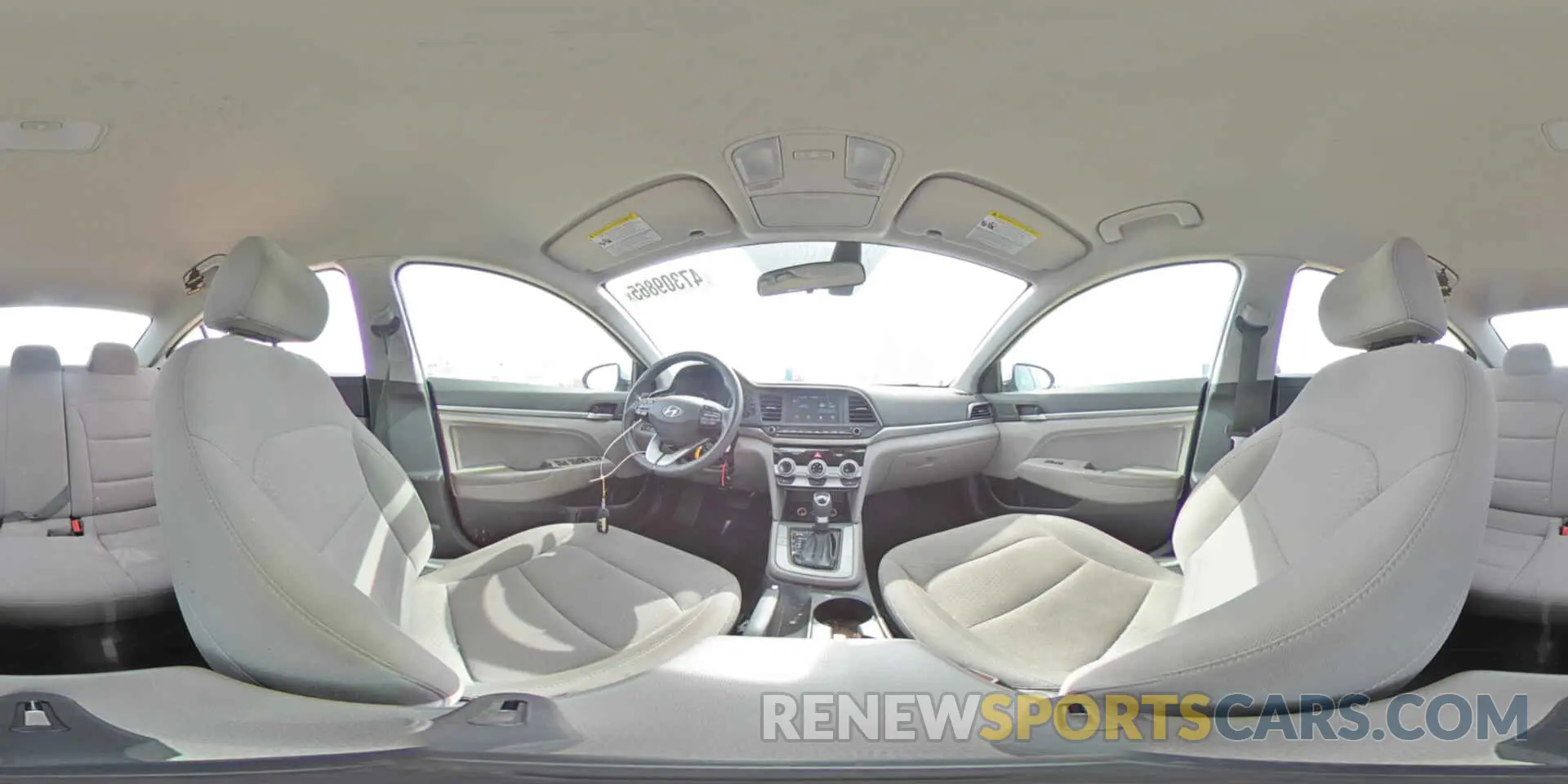 13 Photograph of a damaged car KMHD84LF6KU766419 HYUNDAI ELANTRA 2019
