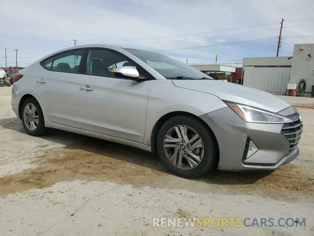 4 Photograph of a damaged car KMHD84LF6KU766419 HYUNDAI ELANTRA 2019