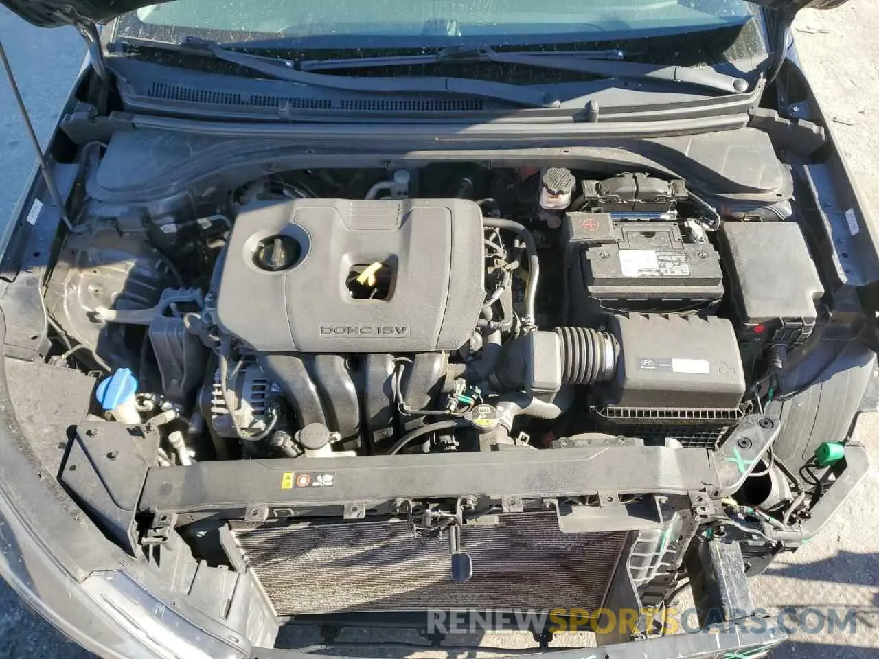 12 Photograph of a damaged car KMHD84LF6KU784077 HYUNDAI ELANTRA 2019