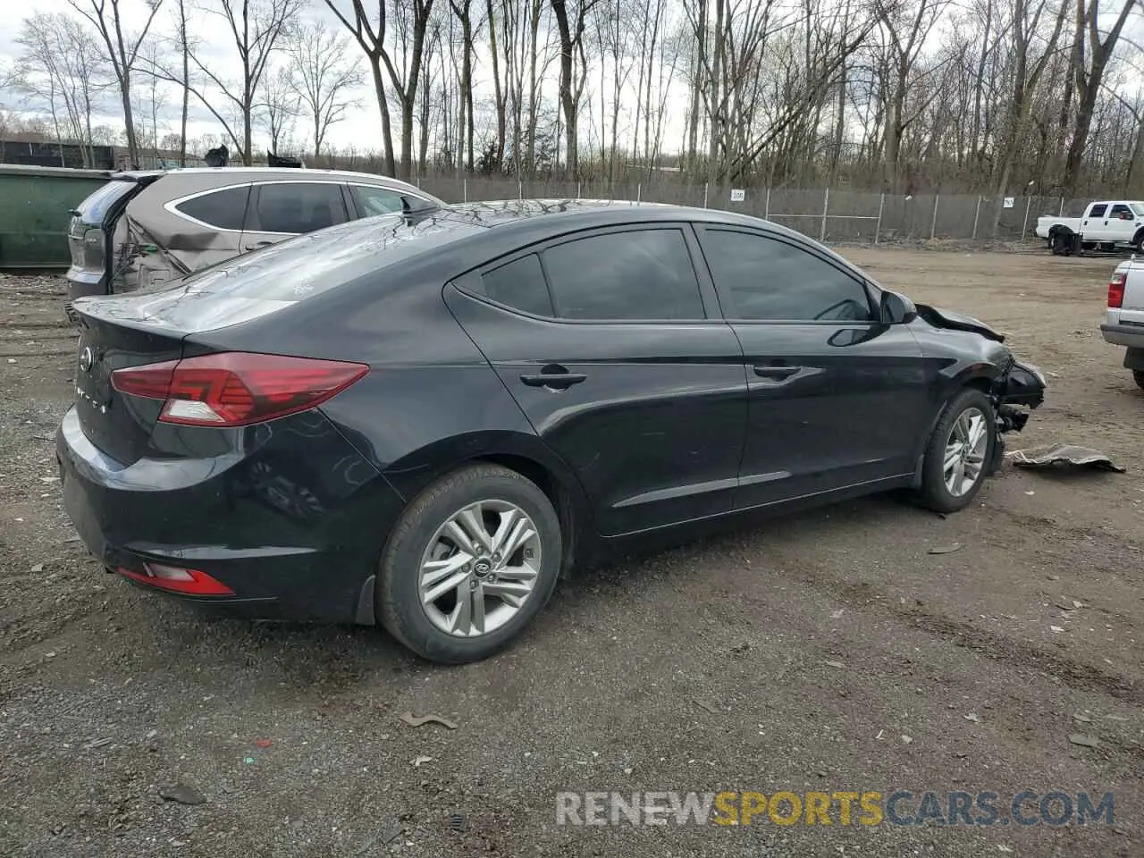 3 Фотография поврежденного автомобиля KMHD84LF6KU784368 HYUNDAI ELANTRA 2019