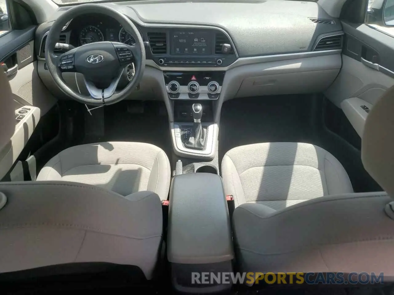 8 Photograph of a damaged car KMHD84LF7KU743750 HYUNDAI ELANTRA 2019