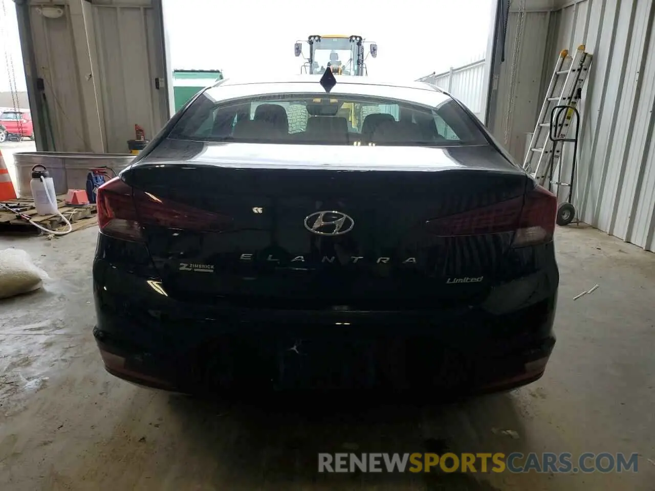 6 Фотография поврежденного автомобиля KMHD84LF7KU753047 HYUNDAI ELANTRA 2019