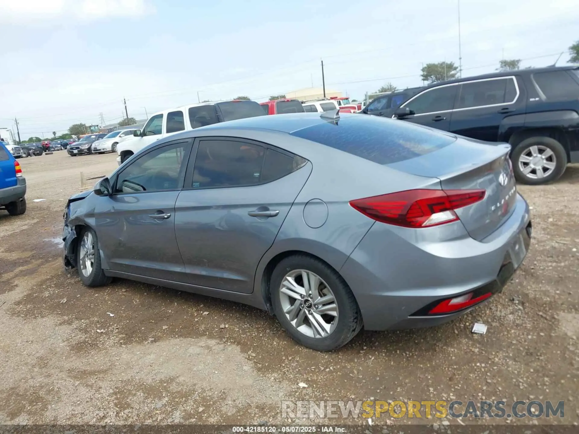 14 Photograph of a damaged car KMHD84LF7KU853603 HYUNDAI ELANTRA 2019