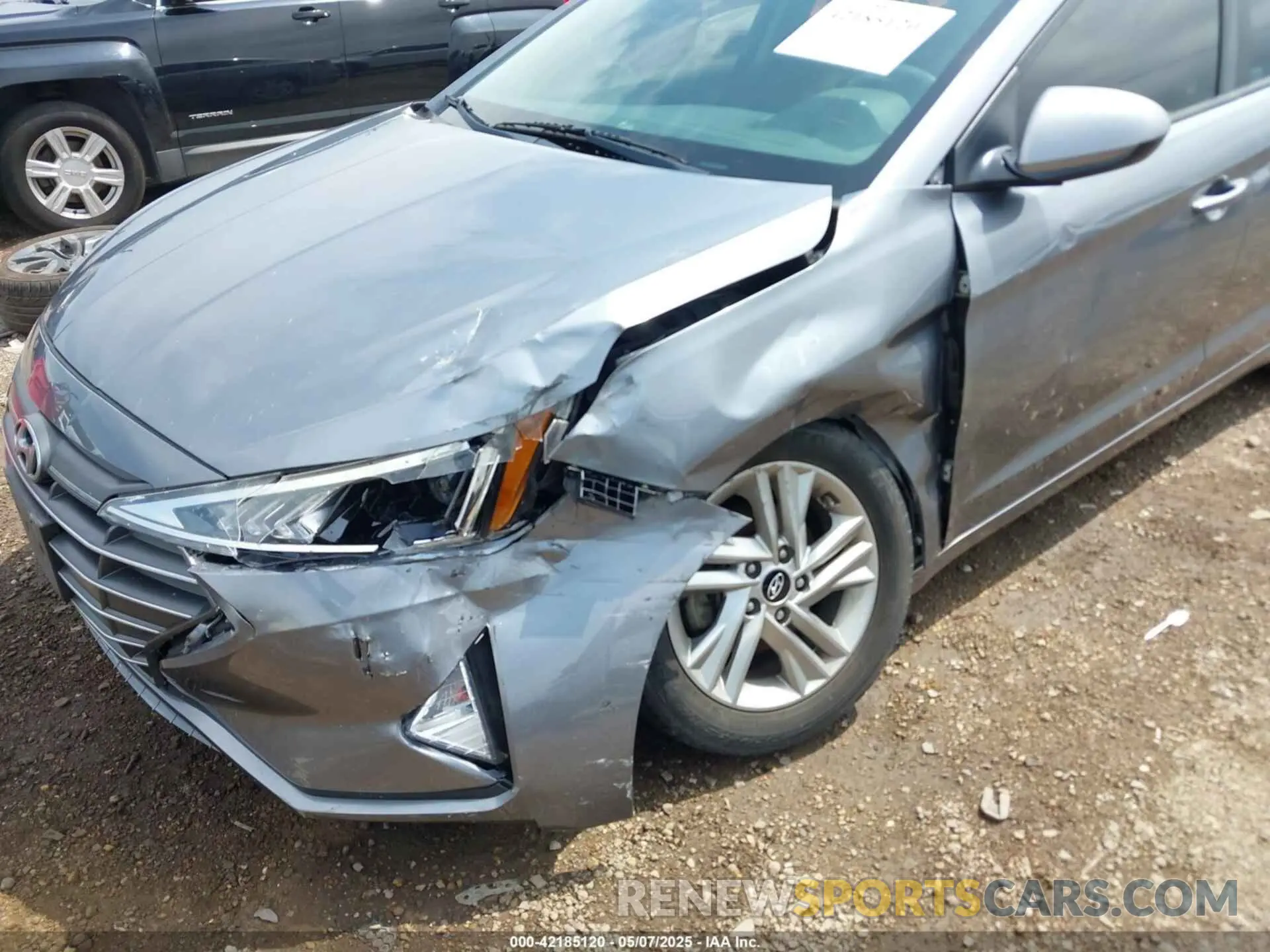 6 Photograph of a damaged car KMHD84LF7KU853603 HYUNDAI ELANTRA 2019