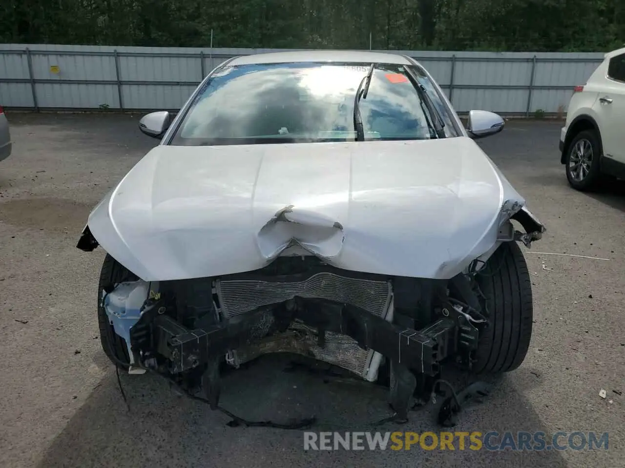 5 Photograph of a damaged car KMHD84LF7KU854217 HYUNDAI ELANTRA 2019