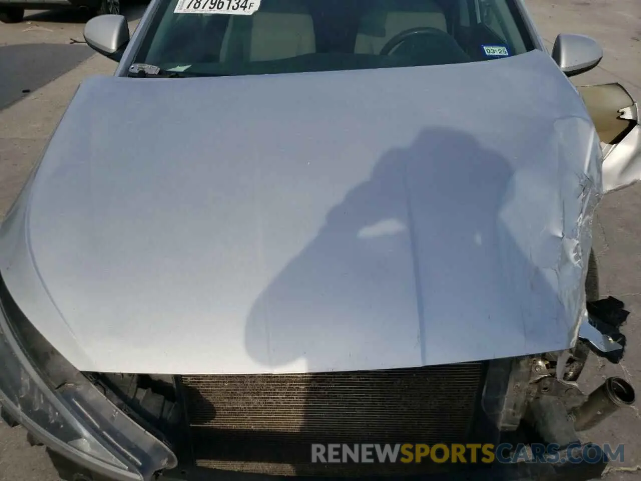 11 Photograph of a damaged car KMHD84LF8KU756023 HYUNDAI ELANTRA 2019