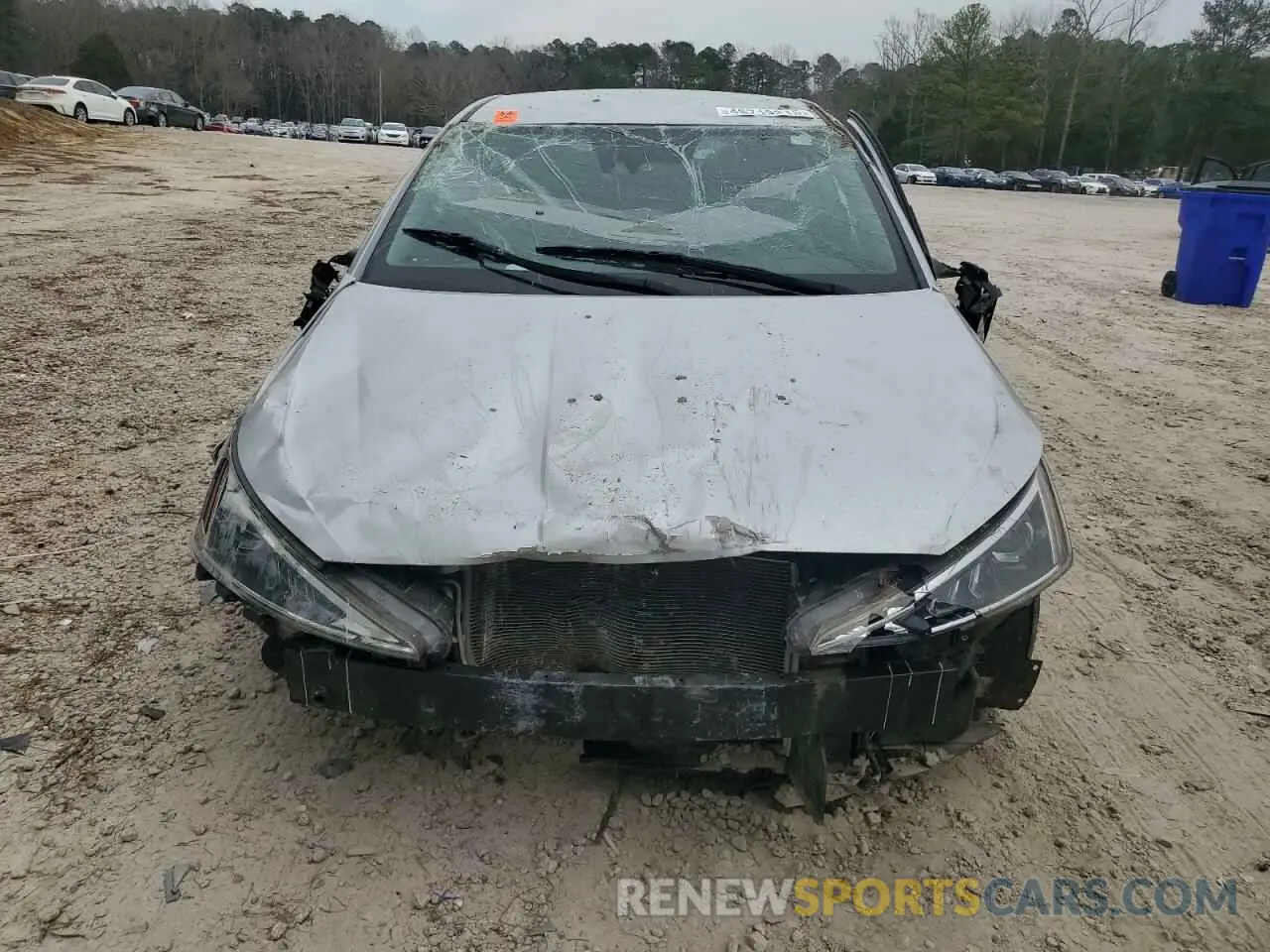 5 Photograph of a damaged car KMHD84LF8KU768916 HYUNDAI ELANTRA 2019
