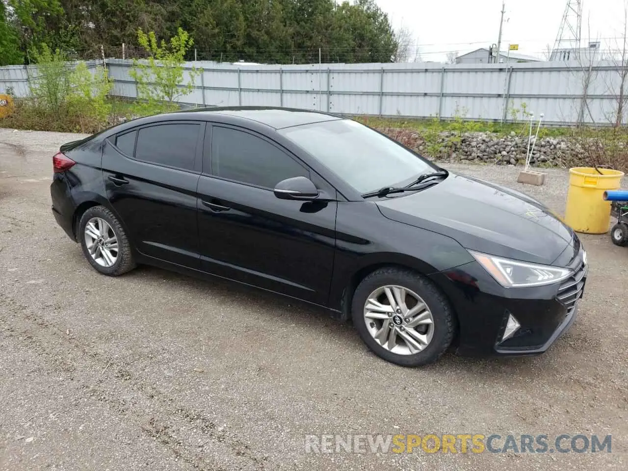 4 Фотография поврежденного автомобиля KMHD84LF8KU836549 HYUNDAI ELANTRA 2019