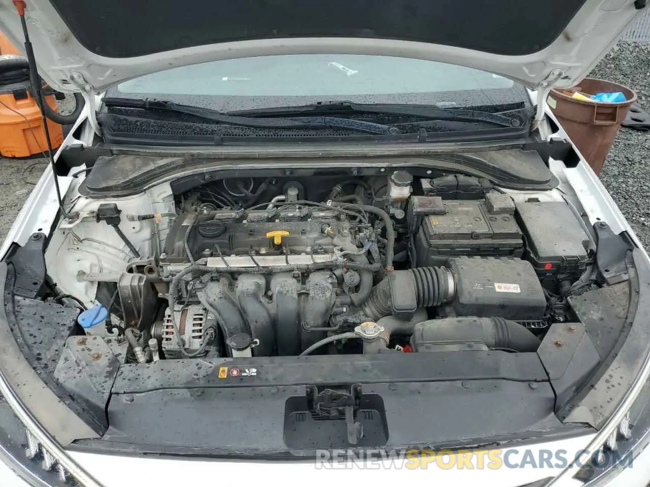11 Photograph of a damaged car KMHD84LF8KU881586 HYUNDAI ELANTRA 2019