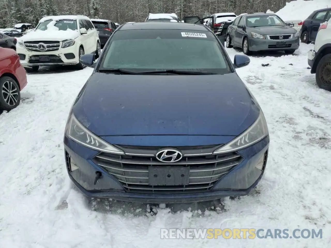 5 Фотография поврежденного автомобиля KMHD84LFXKU773499 HYUNDAI ELANTRA 2019