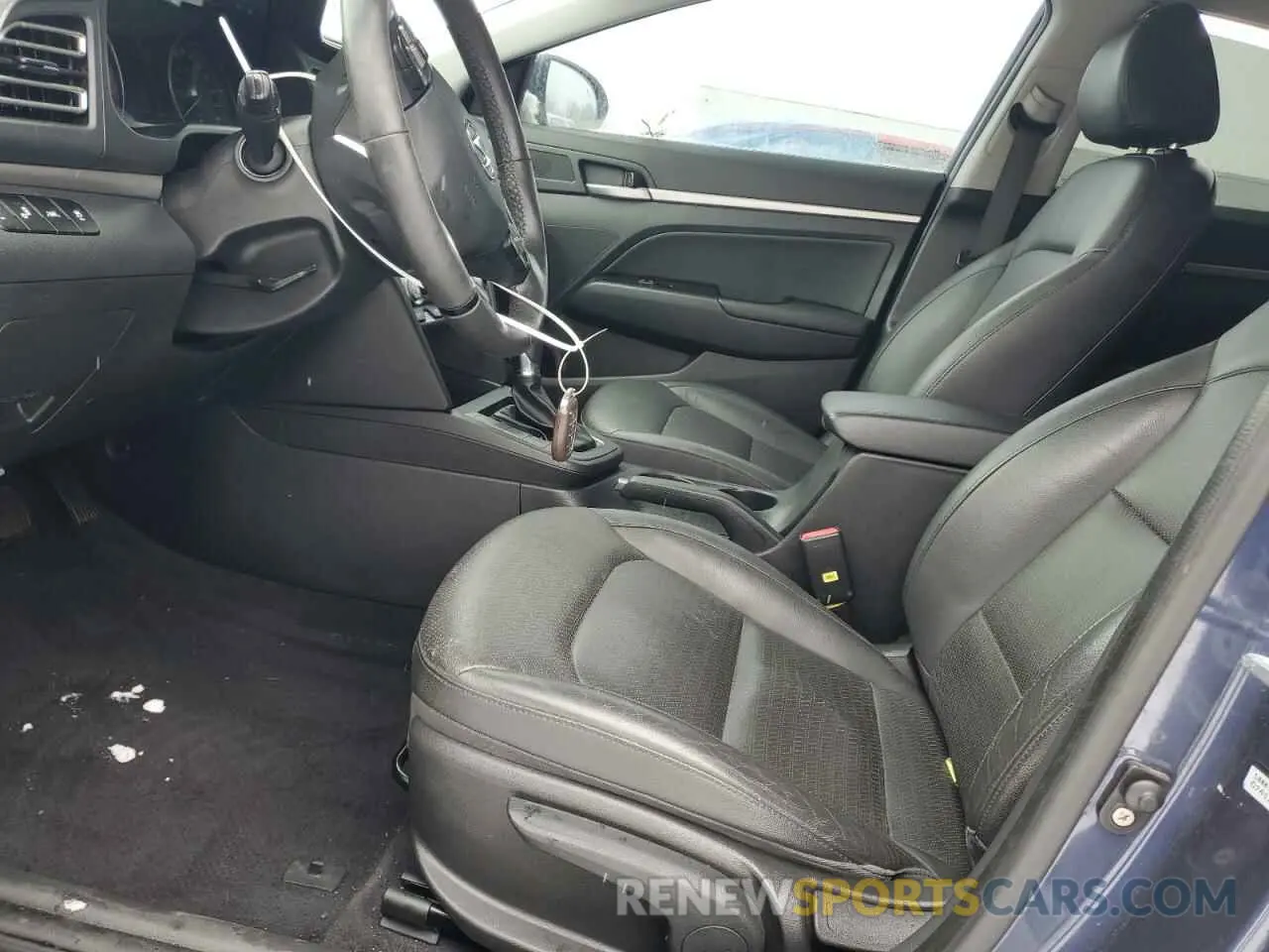 7 Фотография поврежденного автомобиля KMHD84LFXKU773499 HYUNDAI ELANTRA 2019