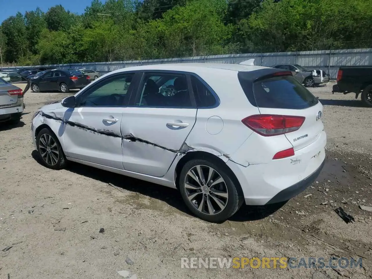3 Photograph of a damaged car KMHH35LE0KU089851 HYUNDAI ELANTRA 2019