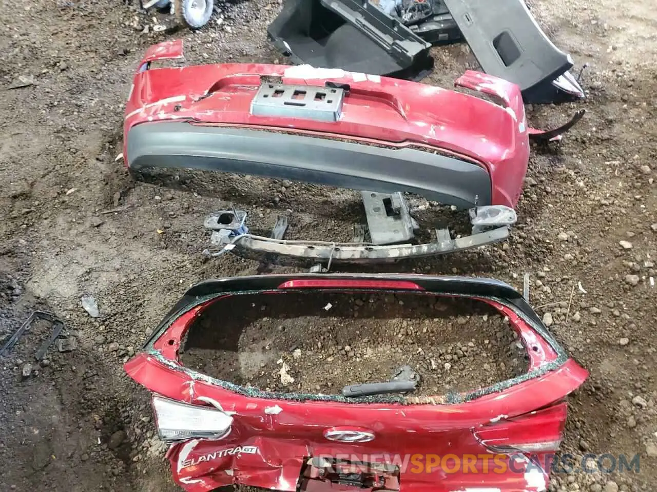 12 Photograph of a damaged car KMHH35LE5KU094530 HYUNDAI ELANTRA 2019