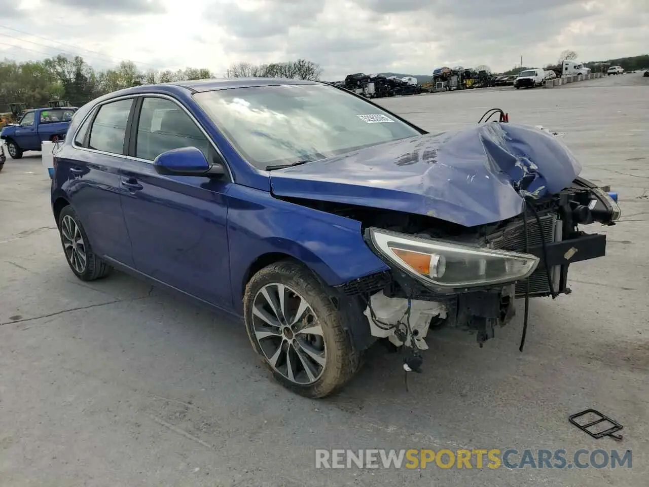 4 Фотография поврежденного автомобиля KMHH35LEXKU089842 HYUNDAI ELANTRA 2019