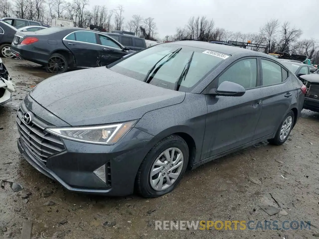 1 Photograph of a damaged car 5NPD74LF1LH604930 HYUNDAI ELANTRA 2020