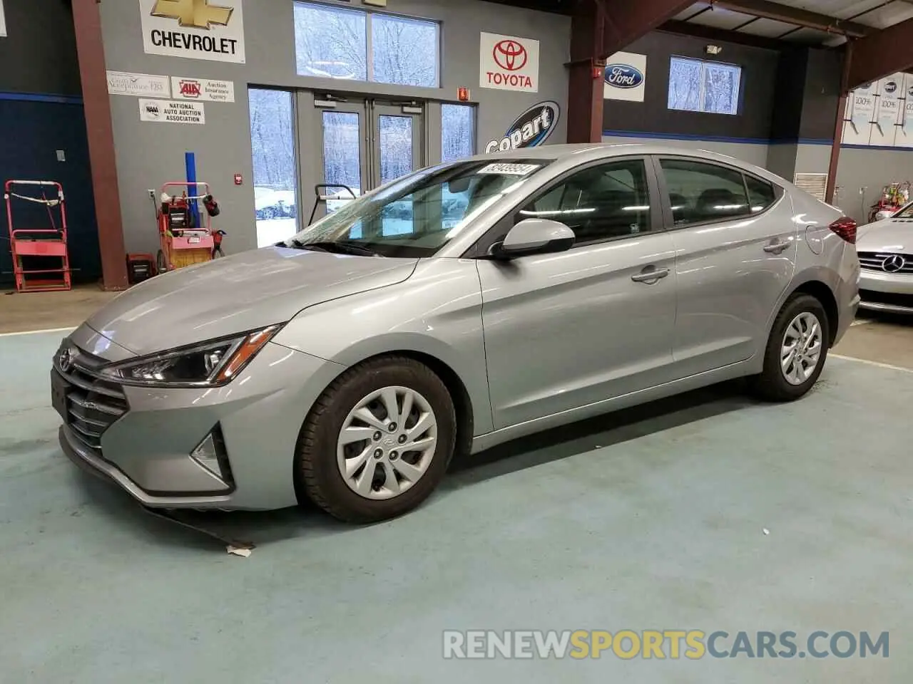 1 Photograph of a damaged car 5NPD74LF1LH604975 HYUNDAI ELANTRA 2020