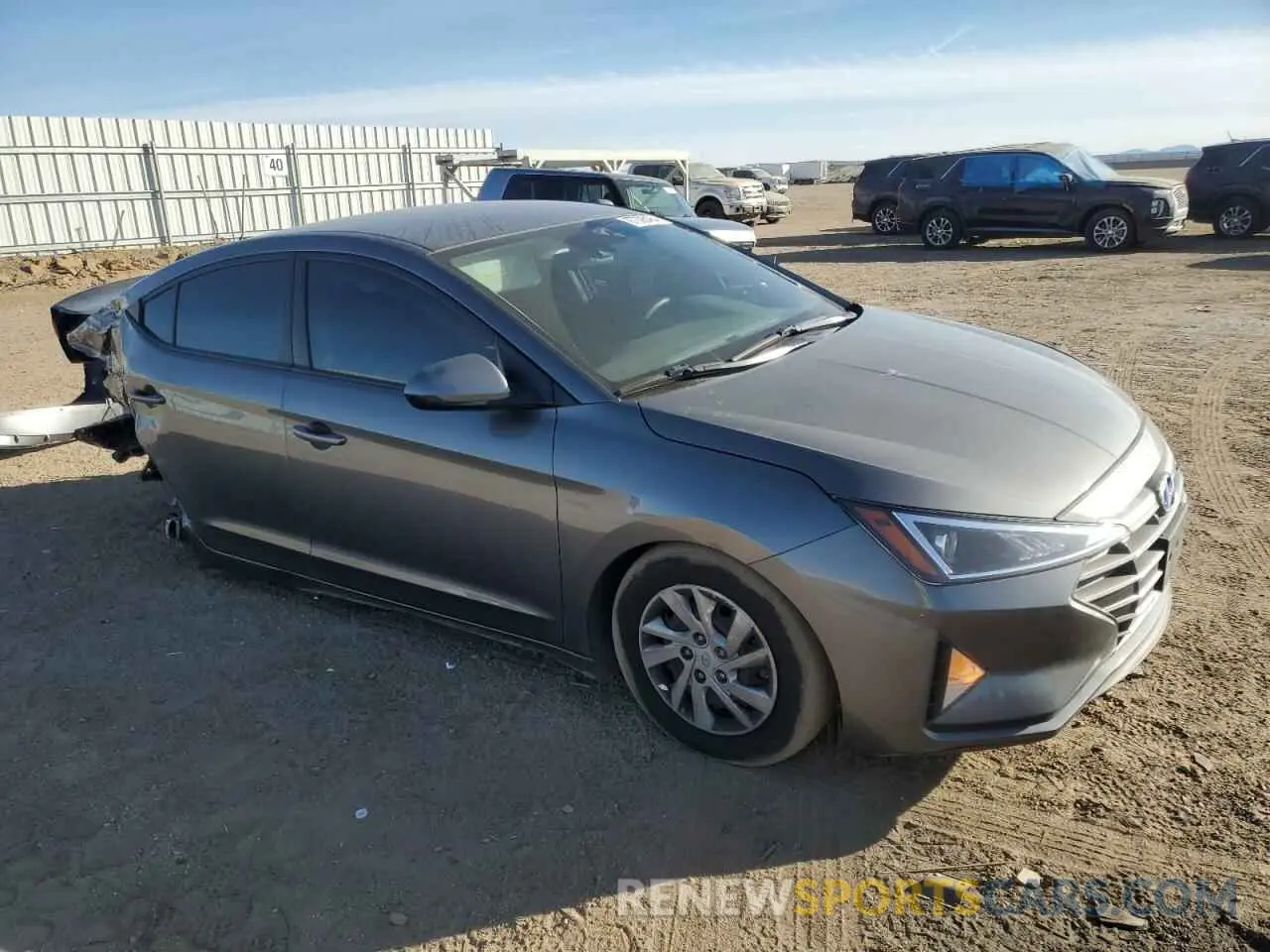 4 Photograph of a damaged car 5NPD74LF2LH502083 HYUNDAI ELANTRA 2020