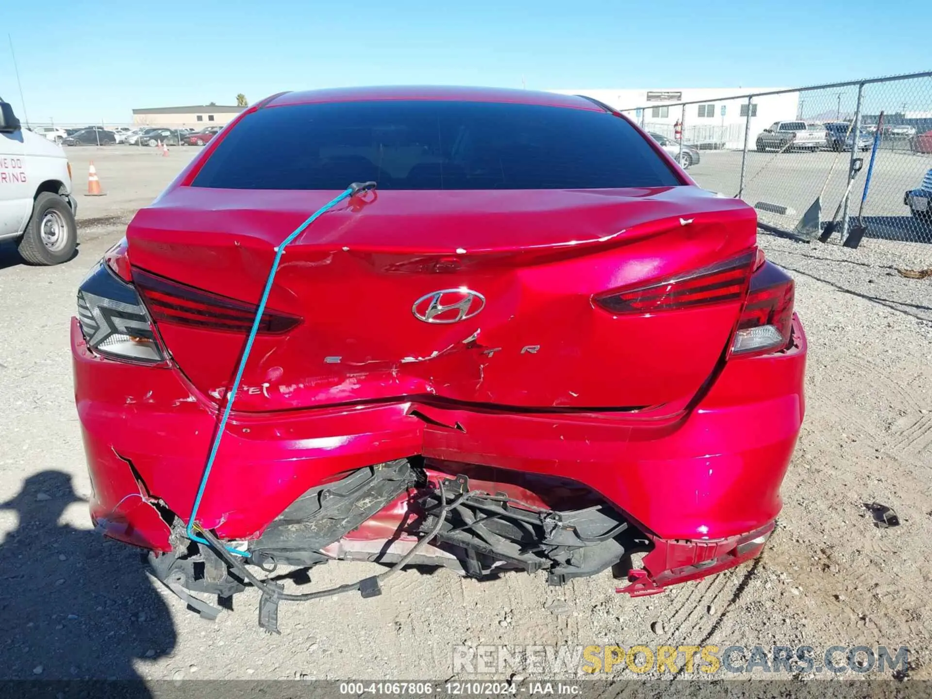 16 Photograph of a damaged car 5NPD74LF2LH591167 HYUNDAI ELANTRA 2020