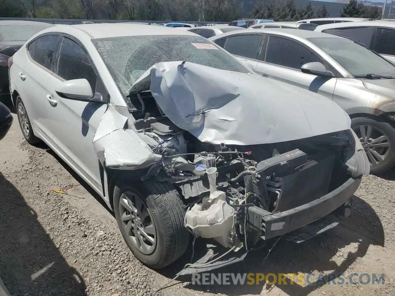 4 Фотография поврежденного автомобиля 5NPD74LF2LH604855 HYUNDAI ELANTRA 2020