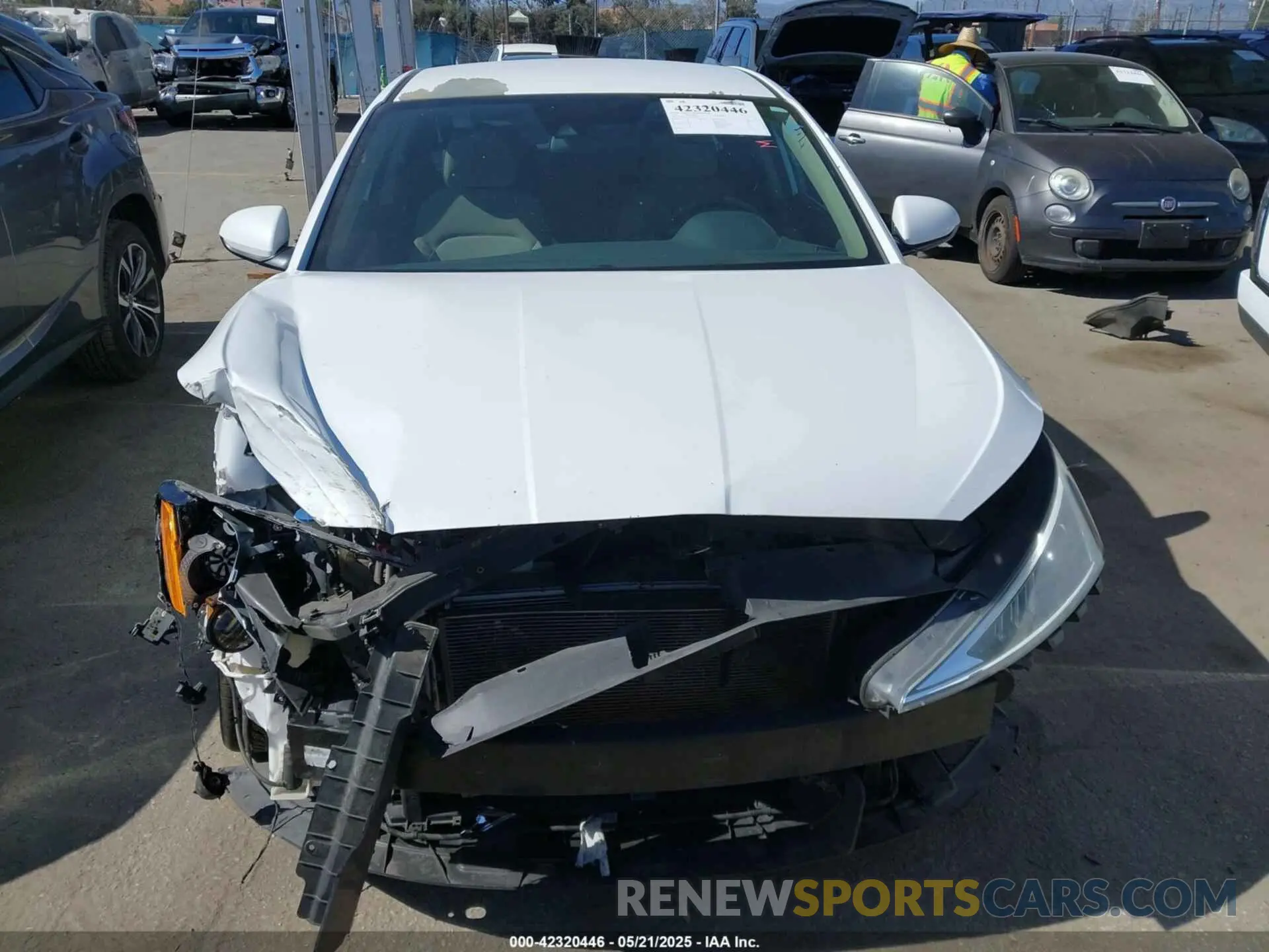 12 Photograph of a damaged car 5NPD74LF3LH503856 HYUNDAI ELANTRA 2020