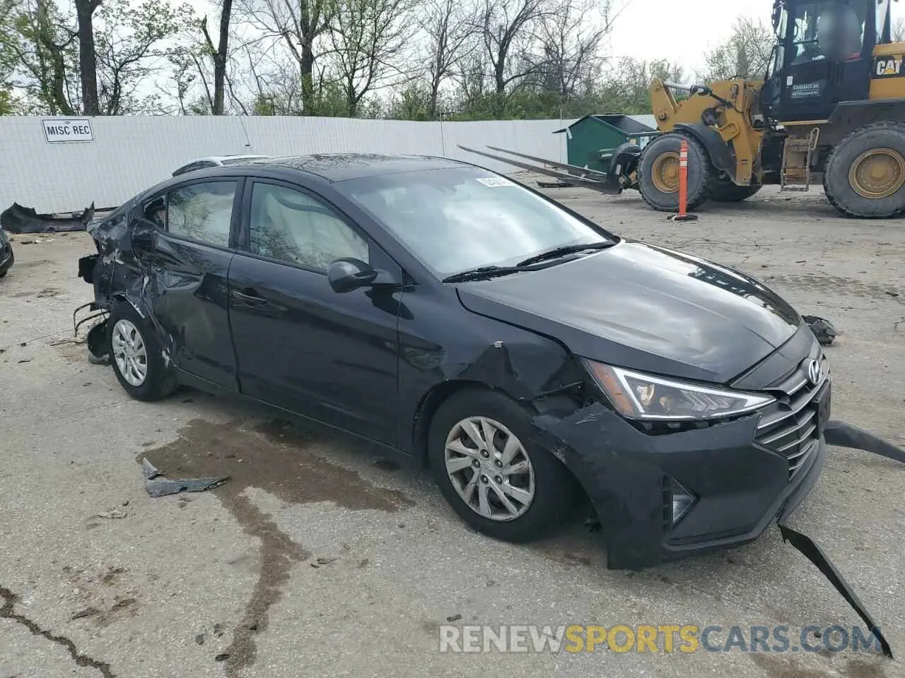 4 Фотография поврежденного автомобиля 5NPD74LF3LH511617 HYUNDAI ELANTRA 2020