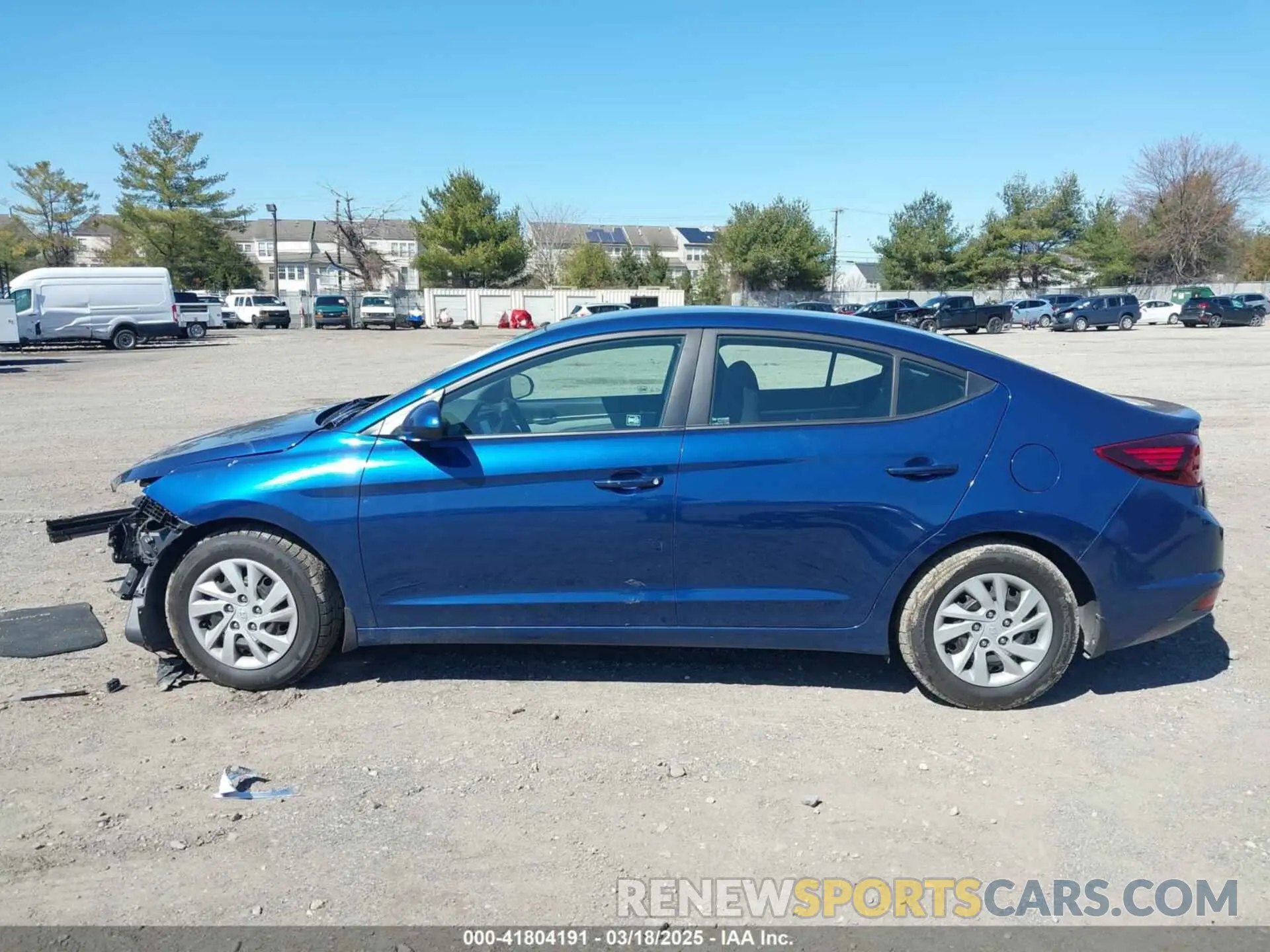 14 Photograph of a damaged car 5NPD74LF3LH528109 HYUNDAI ELANTRA 2020