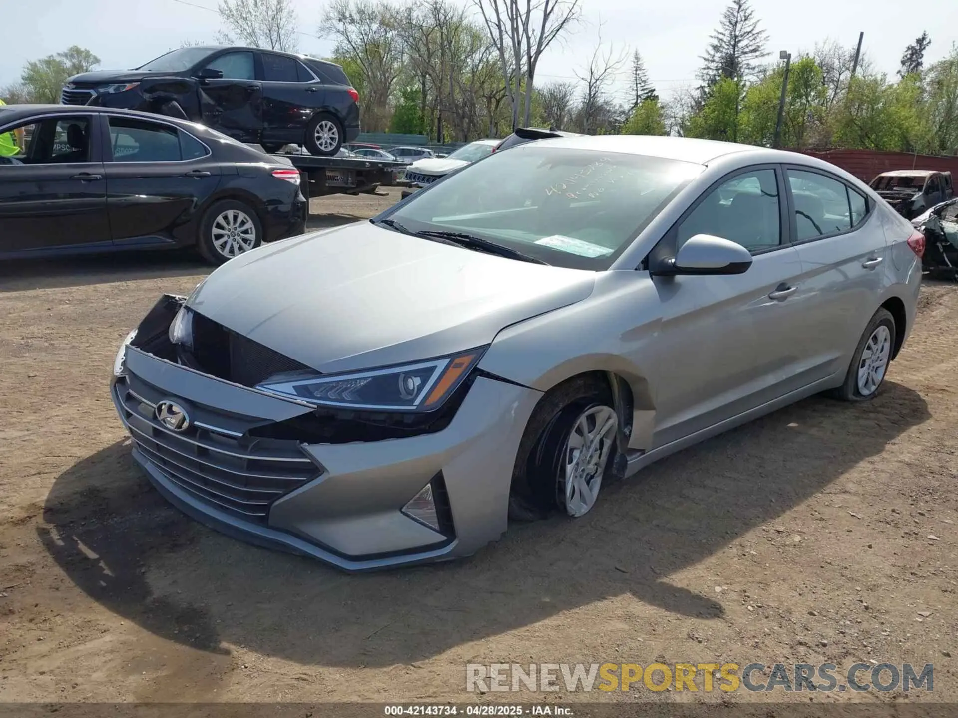 2 Фотография поврежденного автомобиля 5NPD74LF3LH565371 HYUNDAI ELANTRA 2020