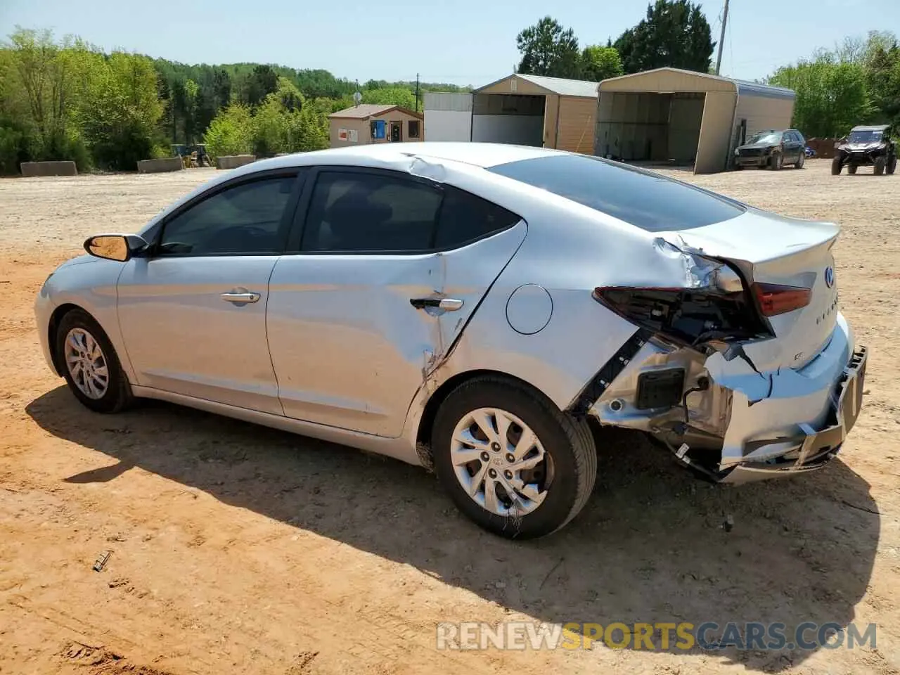 2 Photograph of a damaged car 5NPD74LF4LH503140 HYUNDAI ELANTRA 2020